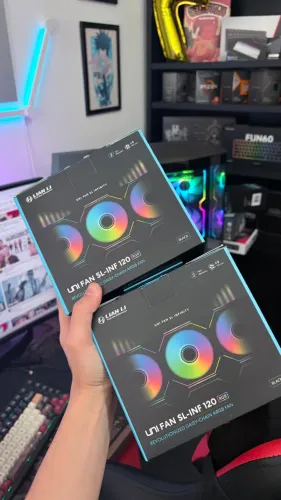 Unifan Lian Li SL 120 Infinity 2 Packs com 3 fans cada