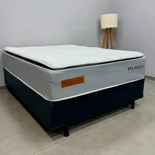 Cama box casal molas ensacadas