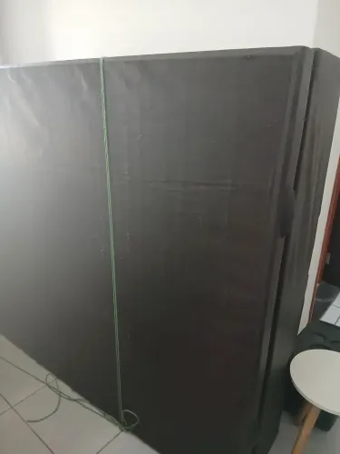 Cama box bau casal