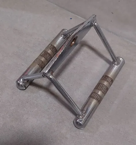 Puxador costas triângulo