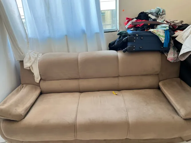 sofá usado