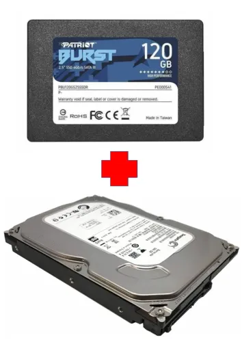 KIT ARMAZENAMENTO SSD 120+H 500+
