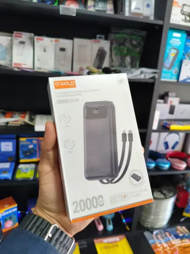 CARREGADOR PORTÁTIL 20 MIL CARGA RÁPIDA
