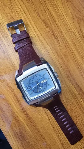 Relógio Diesel Original DZ4246 Square - Masculino