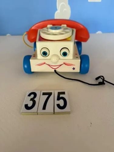 CHATTER FISHER PRICE, TOY STORY, NARIZ DESBOTADO E TEM RISCOS PERTO DA BOCA