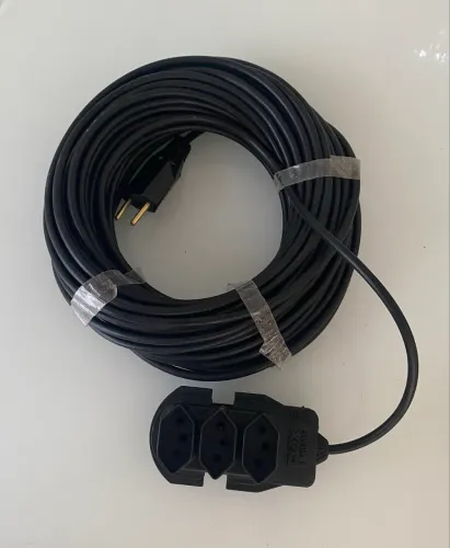 Extensão elétrica 20 metros PP 2x1,0mm R$ 80 não faço menos 