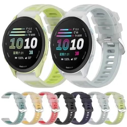 Pulseira Garmin 20mm Translúcida 70 165 170 570 265 970...