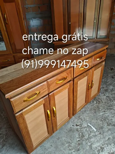 Balcão de cozinha 4 portas novo