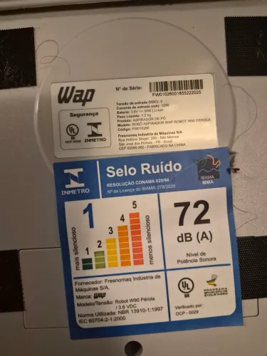 Aspirador robô wap
