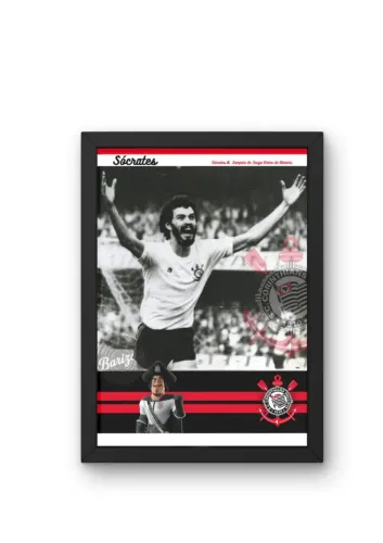 Quadro Corinthians A4