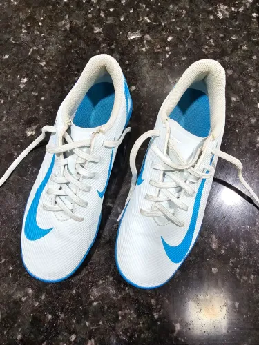 Chuteira Futsal Nike Mercurial Vapor 16 Club - Azul (Impecável) Tam 37