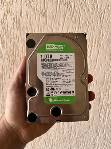 HD 1TB WD CAVIAR GREEN SATA 64MB CACHE