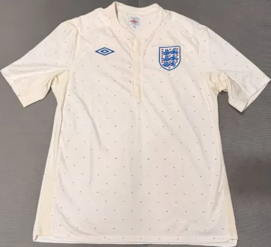 CAMISA DA SELEÇÃO DA INGLATERRA 2010/11 ST. GEORGE CROSS - ORIGINAL