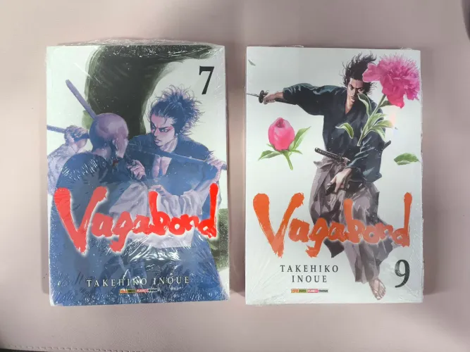 Mangá Vagabond volumes 7 e 9