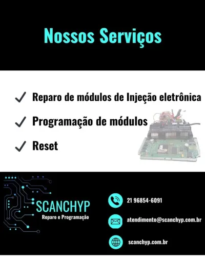 REPARO E PROGRAMAÇÃO DE MÓDULOS DE INJEÇÃO ELETRÔNICA