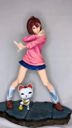 Momo Ayase - Dandadan Figure em resina