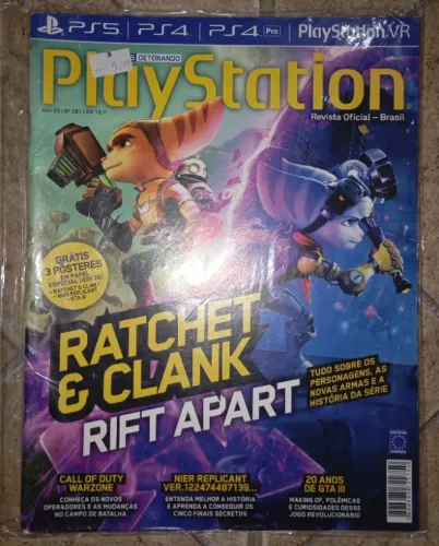 Revista Playstation Ano 23 N° 281 Ratchet & Clank ( Nova )