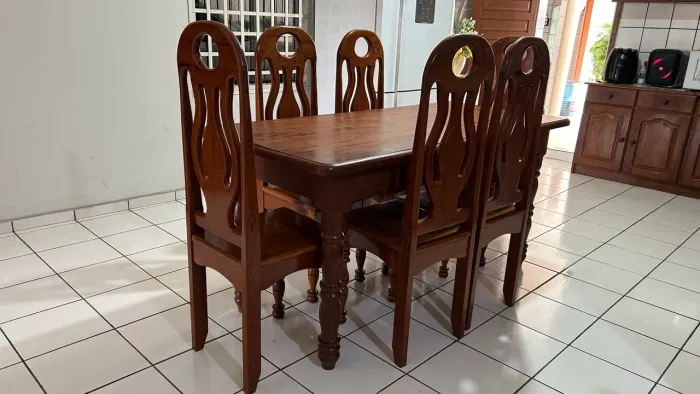 MESA 6 LUGARES 