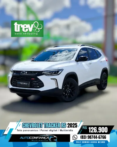 Chevrolet Tracker RS 1.2 Turbo 12V Flex Aut. 2025