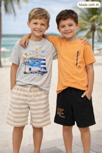 LIQUIDAÇÃO Conjunto Infantil Masculino Novo por R$ 29,00 - 4 a 8 Anos