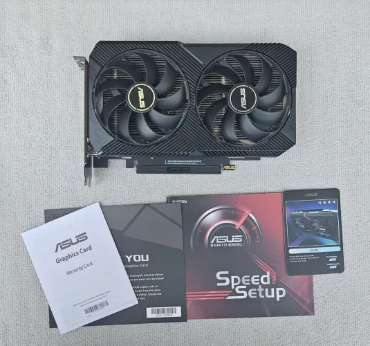 Placa de Vídeos Asus Rtx 3060 12gb Dual