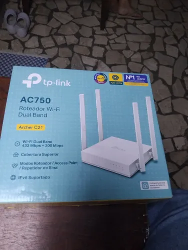 Tp-link AC750 //Archer C21//Roteador Wi-Fi Dual Band