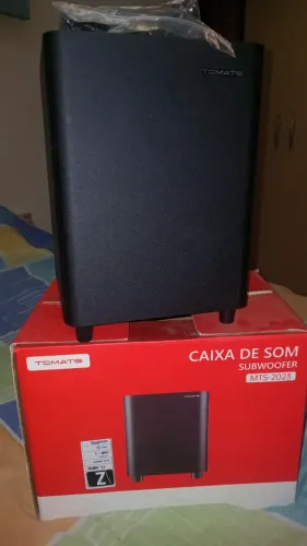 caixa de som subwoofer Tomate MTS-2023