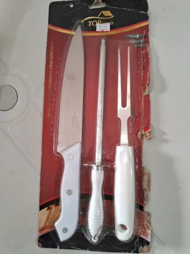 Conjunto de Churasco Top Casa com 3 peças 