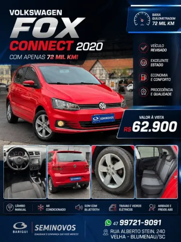 Volkswagen Fox Connect 1.6 Flex 8V 5P 2020