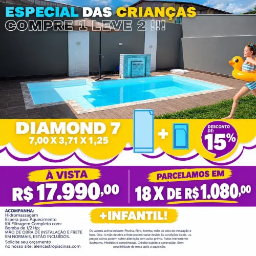 A piscina do seu sonho ao seu alcance