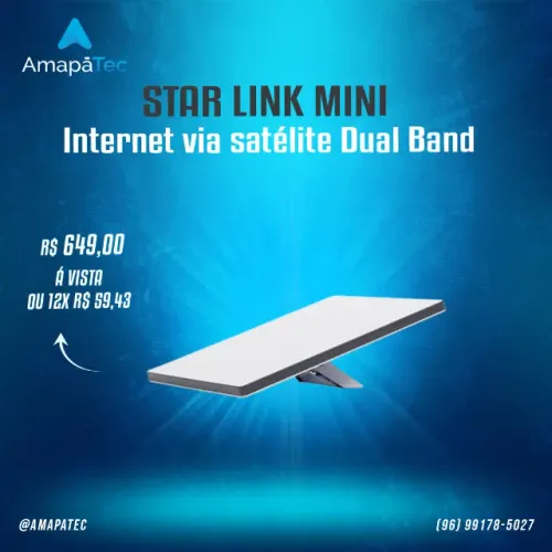 Starlink MINI Internet via satélite