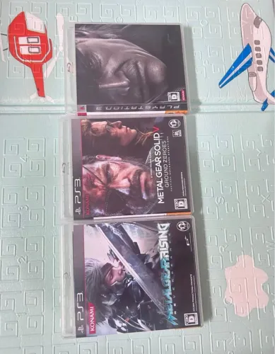 Kit com 3 Jogos Originais para PS3 - Mídia Física