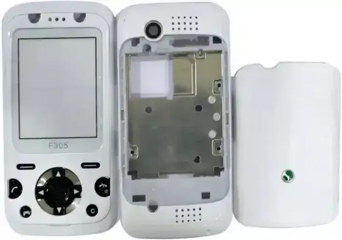 Carcaça Sony Ericsson F305 Branca