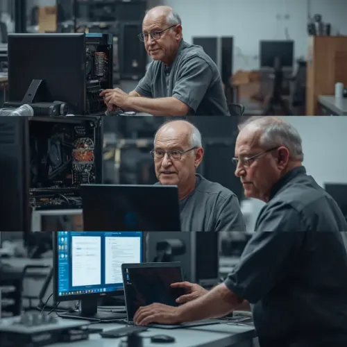 Manutenção e instalação de programas em computadores e notebooks
