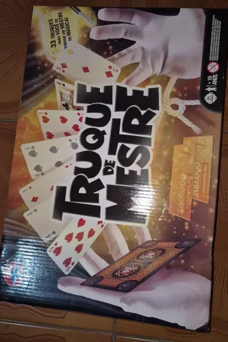 Brinquedo truque de mestre com manual e todos os componentes perfeito estado