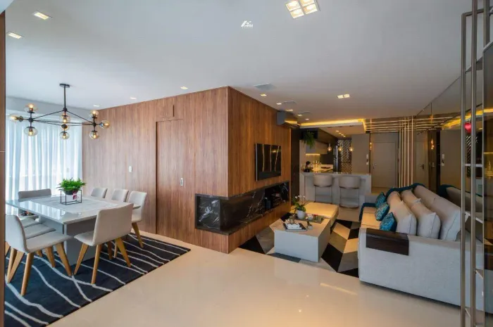 Apartamento Moderno com Varanda Gourmet, Móveis Planejados e Lazer Completo com Piscinas e