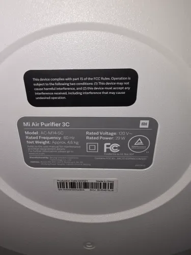 Purificador de ar Mi Air Purifier 3C