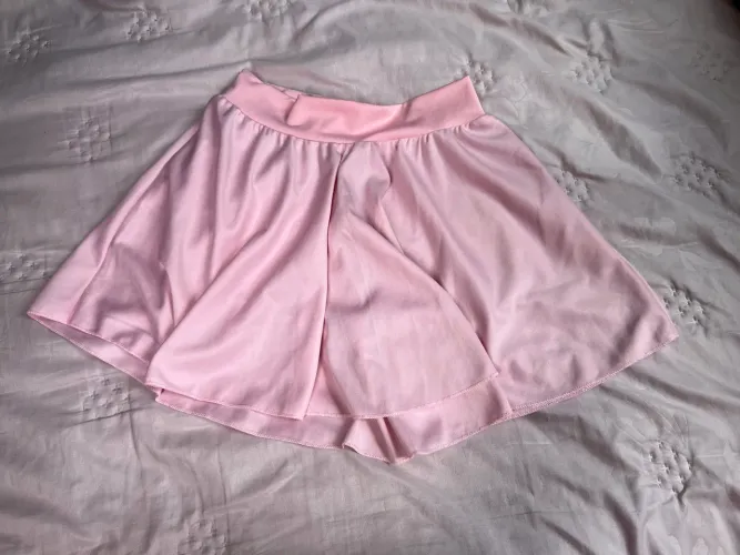 Saia rosa de ballet