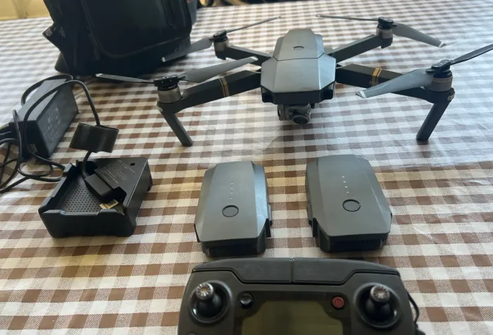 Drone Dji mavic pro. câmera com defeito após queda, restante funcionando normal
