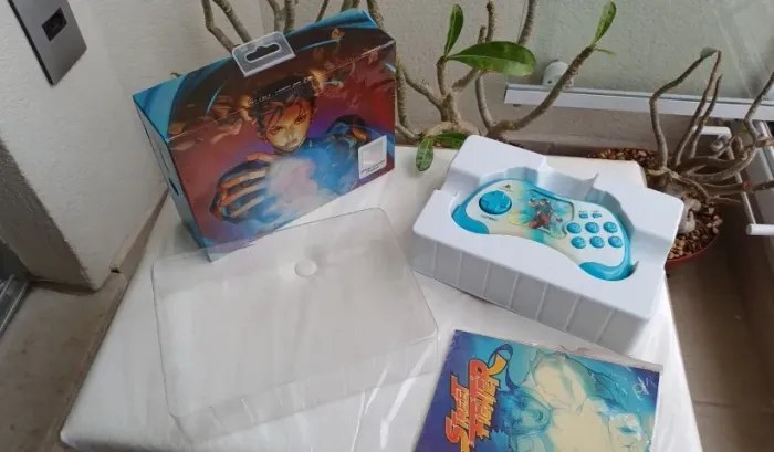 Controle Street Fighter 15th Anniversary Chun Li Ps2 Novo