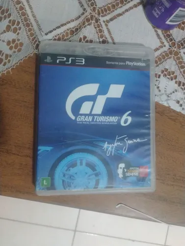 Gran Turismo 6 Com DLC do Ayrton Senna.