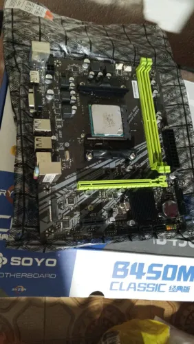 Kit Ryzen 5 + Placa mãe  testado / sem ddr4, ssd, nem cooler 