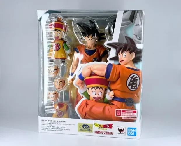 Sh Figuarts Goku e Gohan com Nuvem voadora Lacrado