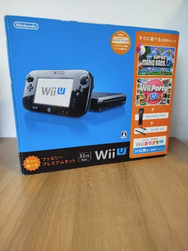 Console Nintendo WiiU como zero destravado HD500gb