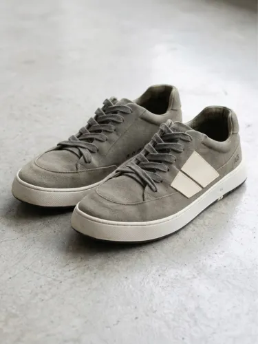 Tênis Osklen Canvas Verde Militar e Bege - Tam 44 BR (EUR 46)