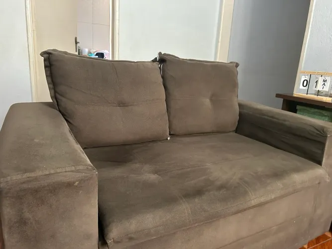Sofá 2 lugares barato | confortável | retirada rápida