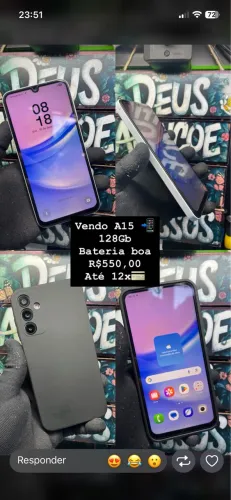 Celular A15 128 gb