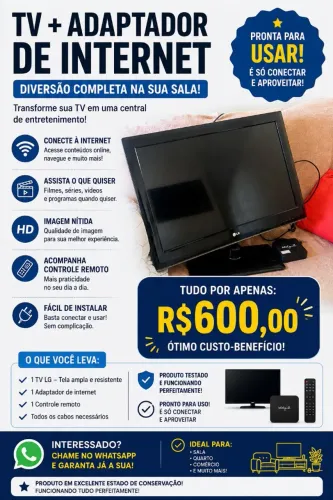 Tv no precinho