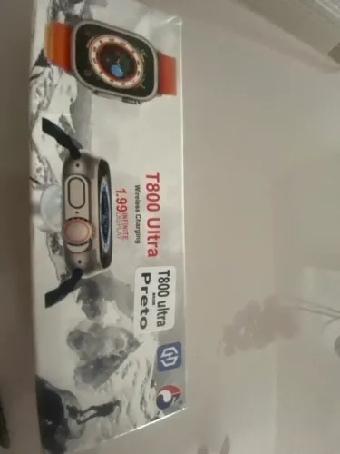 T800 ultra relógio preto smart Watch