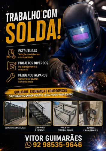 Serralheria em geral, fabricação e design